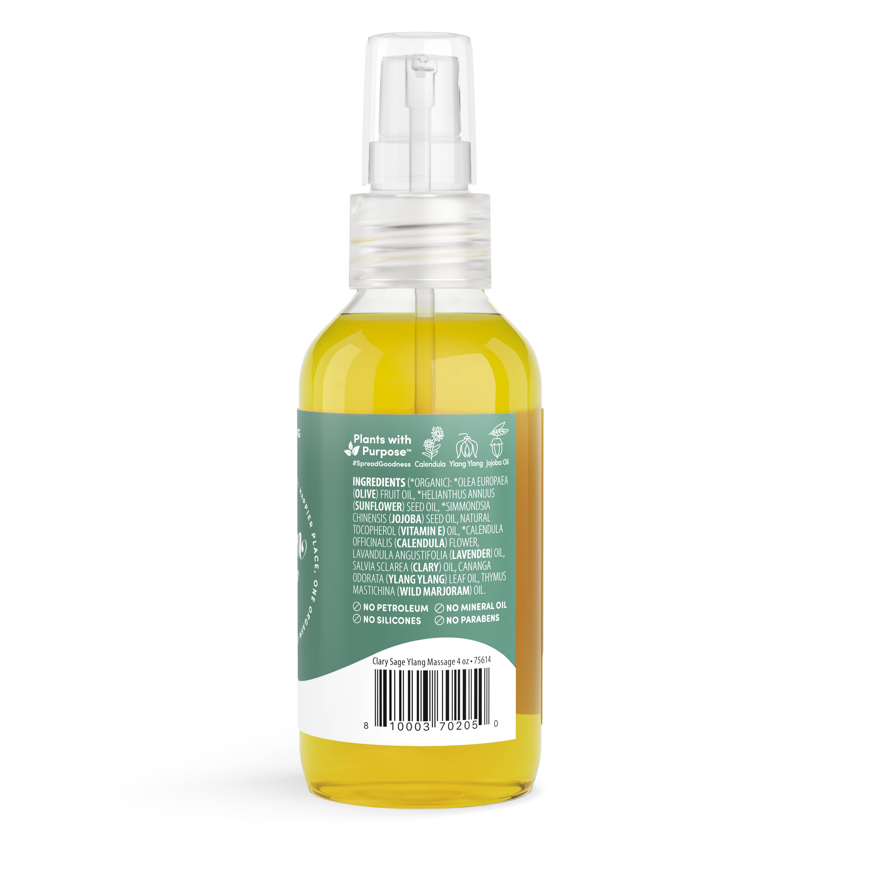 Massage Oil - Clary Sage + Ylang Ylang